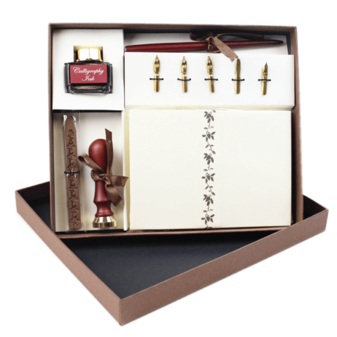 kit-completo-caligrafia-luxo-cabo-cera-sinete-penas