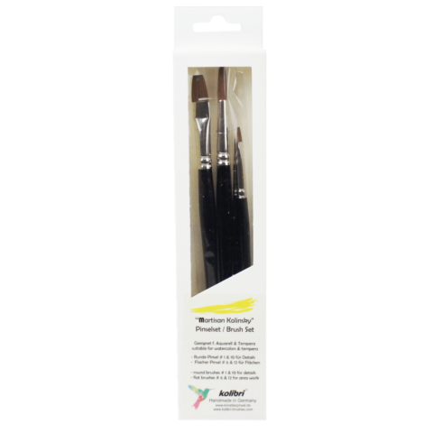 pincel-kit-kolibri-kolinsky-brush-martisan-watercolors